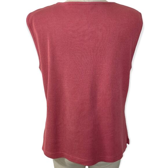 Silk sleeveless sweater / vest, Tommy Bahama  Women's large Silk & cotton - Picture 2 of 7